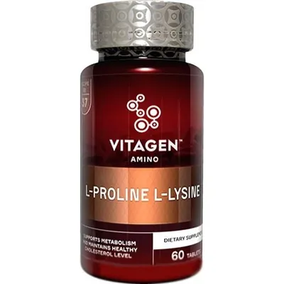 Вітаджен №37 L-PROLINE/L-LYSINE капсули №60