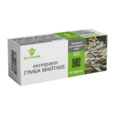 Гриб Майтаке екстракт Elit-Pharm таблетки №40