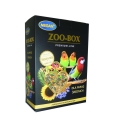 Корм Megan ZOO-BOX Premium Line для середніх папуг, 750 г коробка