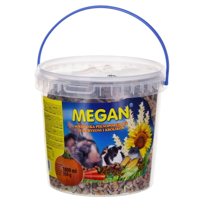 Корм Megan для грызунов 1 л/550 г ведро