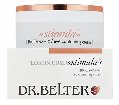 Крем Dr.Belter Stimula BioDynamic для шкіри навколо очей органічний ліфтинговий супероновлюючий, 15 мл