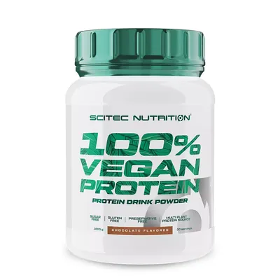 Протеїн рослинний Scitec Nutrition 100% Vegan Protein шоколад, 1 кг