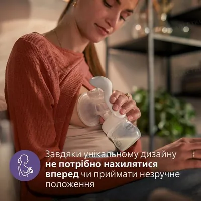 Молоковідсмоктувач Philips Avent SCF430/16 ручний з набором для зберігання молока