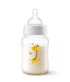 Пляшечка для годування Philips Avent SCF821/12 Anti-Colic з декором Жираф, 260 мл, 1 шт