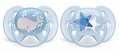 Пустышка силиконовая Philips Avent Ultra Soft SCF223/03, 6-18 месяцев, для мальчиков, 2 шт