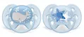 Пустушка силіконова Philips Avent Ultra Soft SCF223/03, 6-18 місяців, для хлопчиків, 2 шт