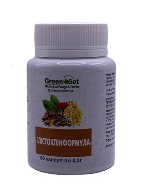 Глістоклінформула GreenSet, 60 капсул