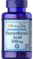 Пантотеновая кислота Puritan's Pride Pantothenic Acid 500 мг капсулы №100
