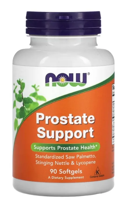 Підтримка простати NOW Prostate Support м'які капсули №90