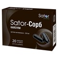 Sator-Сорб Sator Pharma капсулы по 250 мг №20 (10х2)