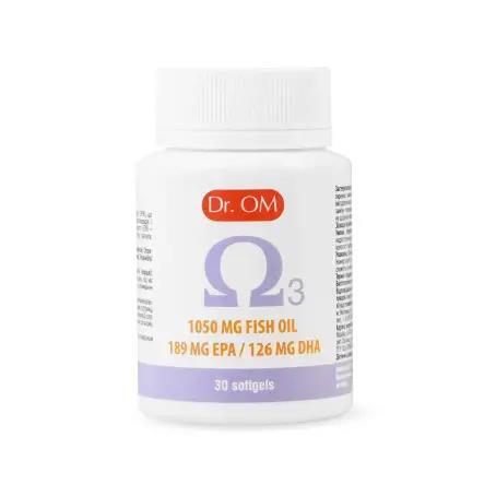 Омега-3 Dr.OM Omega-3 капсули №30