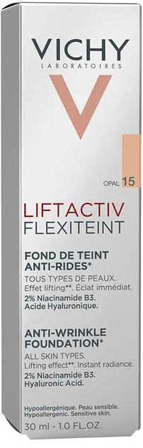 Тональний засіб Vichy Liftactiv Flexilift  проти зморшок тон 15 опал, 30 мл