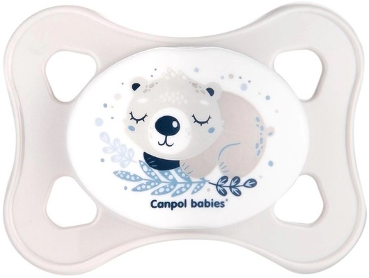 Набір для новонароджених Canpol Babies 0312mix Mini Boy (пляшечка 120 мл + пустушка 0-2 міс)