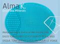 Губка для очищения лица Alma K. отшелушивающая силиконовая, 1 шт