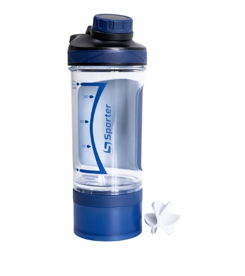 Шейкер Sporter Shaker 9022 синій, 500 мл