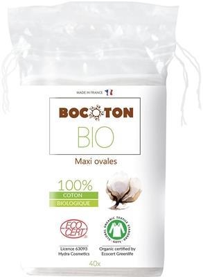 Ватные диски Bocoton Bio овальные большие, 40 штук