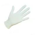 Рукавички оглядові 2В Latex Gloves латексні з пудрою нестерильні, розмір L, пара