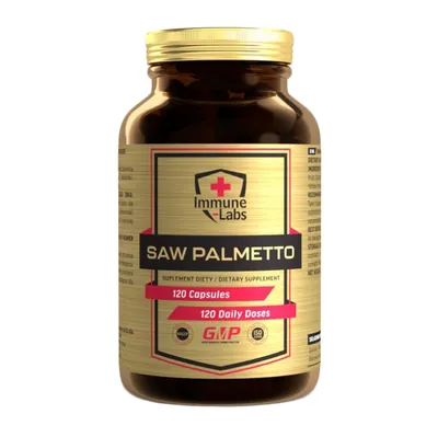 Со Пальметто Immune Labs Saw Palmetto капсули №120