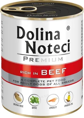Консерва для собак Dolina Noteci Premium Яловичина, 800 г