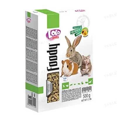 Гранулят для гризунів та кроликів Lolo Pets, 500 г