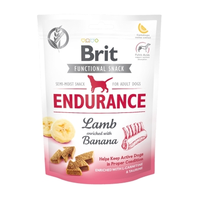 Лакомство для собак Brit Endurance з ягненком и бананом, 150 г