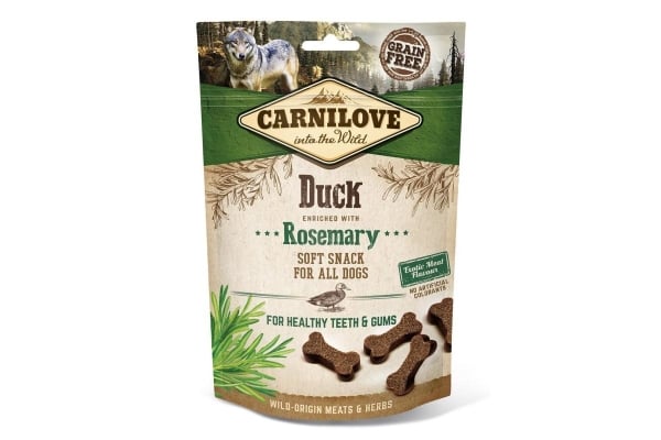 Лакомство для собак Carnilove Semi Moist с уткой и розмарином, 200 г