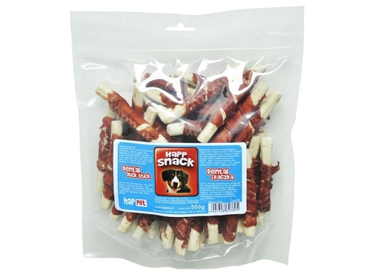 Лакомство для собак Hap Snack dental с уткой, 500 г