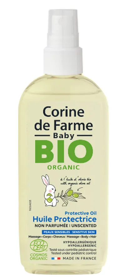 Олія дитяча Corine De Farme Bio Organic Baby органічна захисна, 100 мл