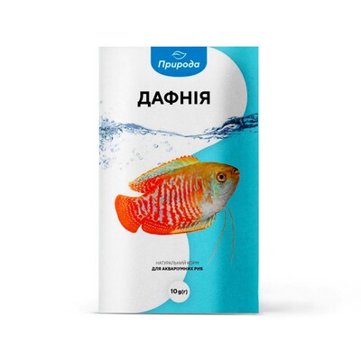 Корм для рыб Природа Дафния, 10 г