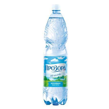 Вода мінеральна Прозора негазована, 1,5 л