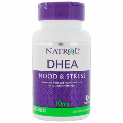 Дегідроепіандростерон Natrol DHEA 10 мг, 30 таблеток