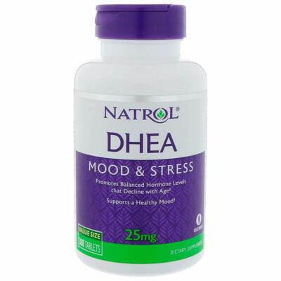 Дегидроэпиандростерон Natrol DHEA 25 мг, 300 таблеток