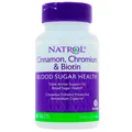 Кориця Біотин Хром Natrol Cinnamon Biotin Chromium, 60 таблеток