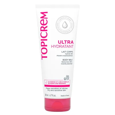 Емульсія для тіла Topicrem Ultra Hydratant Body ультразволожуюча, 200 мл
