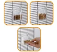 Годівниця для канарок і маленьких екзотичних птахів Ferplast Feeder Transparent Brava 1