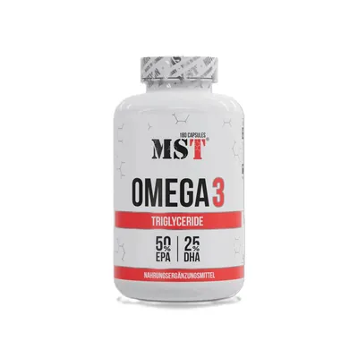Омега-3 MST Nutrition Omega 3 Triglyceride, 180 гелевих капсул