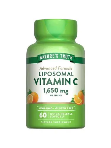 Вітамін С ліпосомальний Nature's Truth Liposomal Vitamin C, 60 капсул швидкого вивільнення