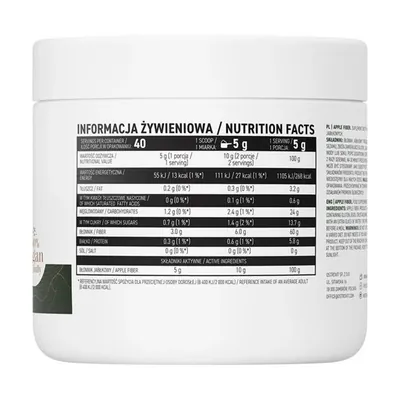 Яблучна клітковина OstroVit Apple Fiber, 200 г