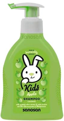 Шампунь Sanosan Kids 2в1 Яблуко, 200 мл