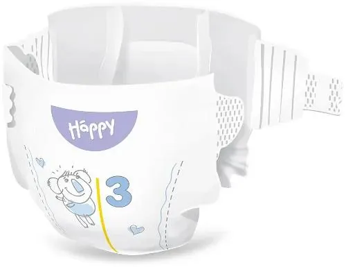 Підгузки Bella Baby Happy Midi, розмір 3, 5-9 кг, 16 шт