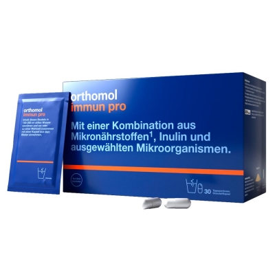 Ортомол Immun Pro гранулы, курс 15 дней