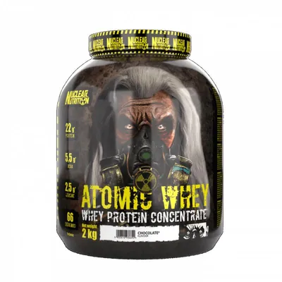 Протеїн сироватковий концентрат Nuclear Nutrition Atomic Whey Protein Concentrate ванільне морозиво, 2 кг