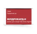 Мілдрокард-Н розчин д/ін. 100 мг/мл по 5 мл №10 в амп.