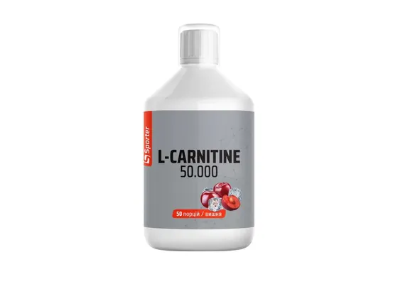 L-карнітин Sporter L-Carnitine 50.000 вишня, 500 мл