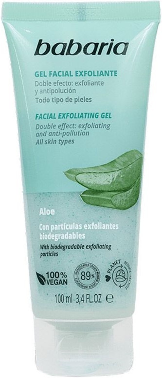 Гель-эксфолиант для лица Babaria Exfoliating с Алоэ, 100 мл