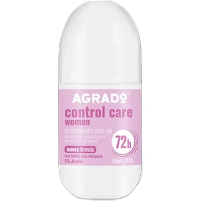 Дезодорант кульковий Agrado Control Care Women 48h Олія Шипшини, 50 мл