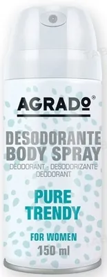 Дезодорант спрей Agrado Pure Trendy, 150 мл