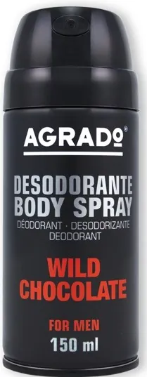 Дезодорант спрей Agrado Wild Chocolate Дикий Шоколад, 150 мл