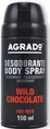 Дезодорант спрей Agrado Wild Chocolate Дикий Шоколад, 150 мл