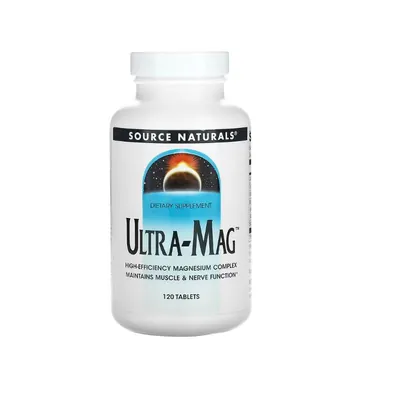 Ультра-Маг Source Naturals Ultra-Mag, 120 таблеток